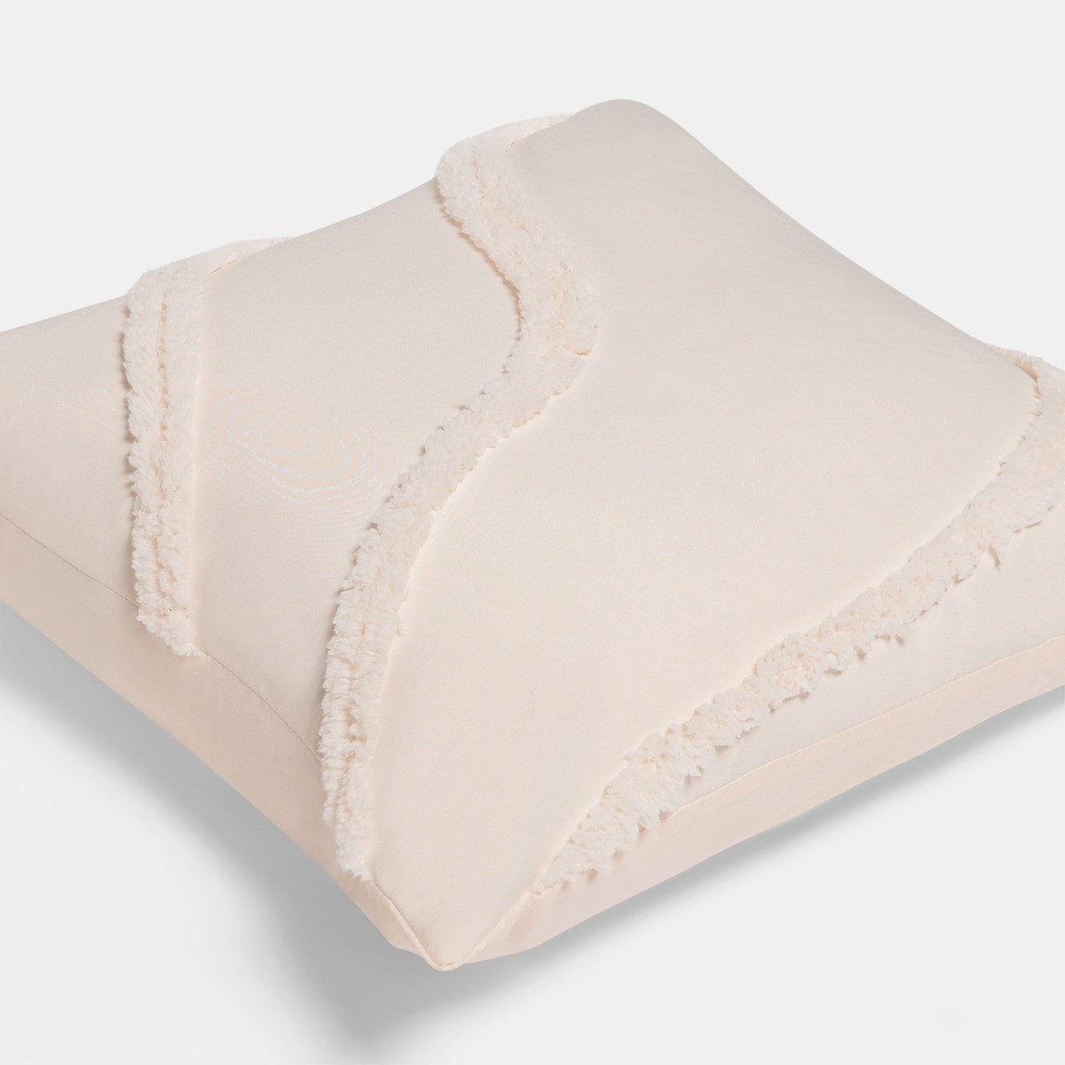 OHS Tufted Contour Cushion Covers - Ivory>