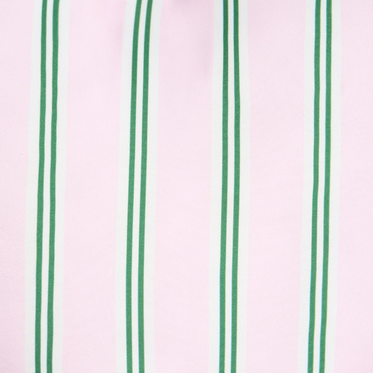 OHS Frill Heart Shaped Stripe Cushion - Pink/Green>