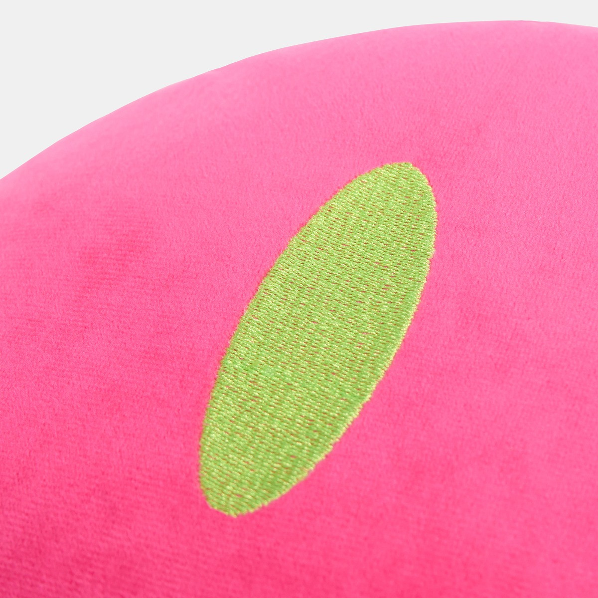 OHS Smiley Face Shape Cushion - Pink/Green>