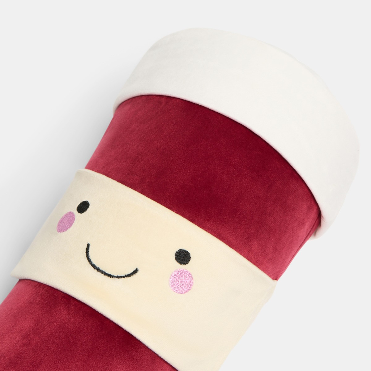 OHS Coffee Cup Cushion - Burgundy>