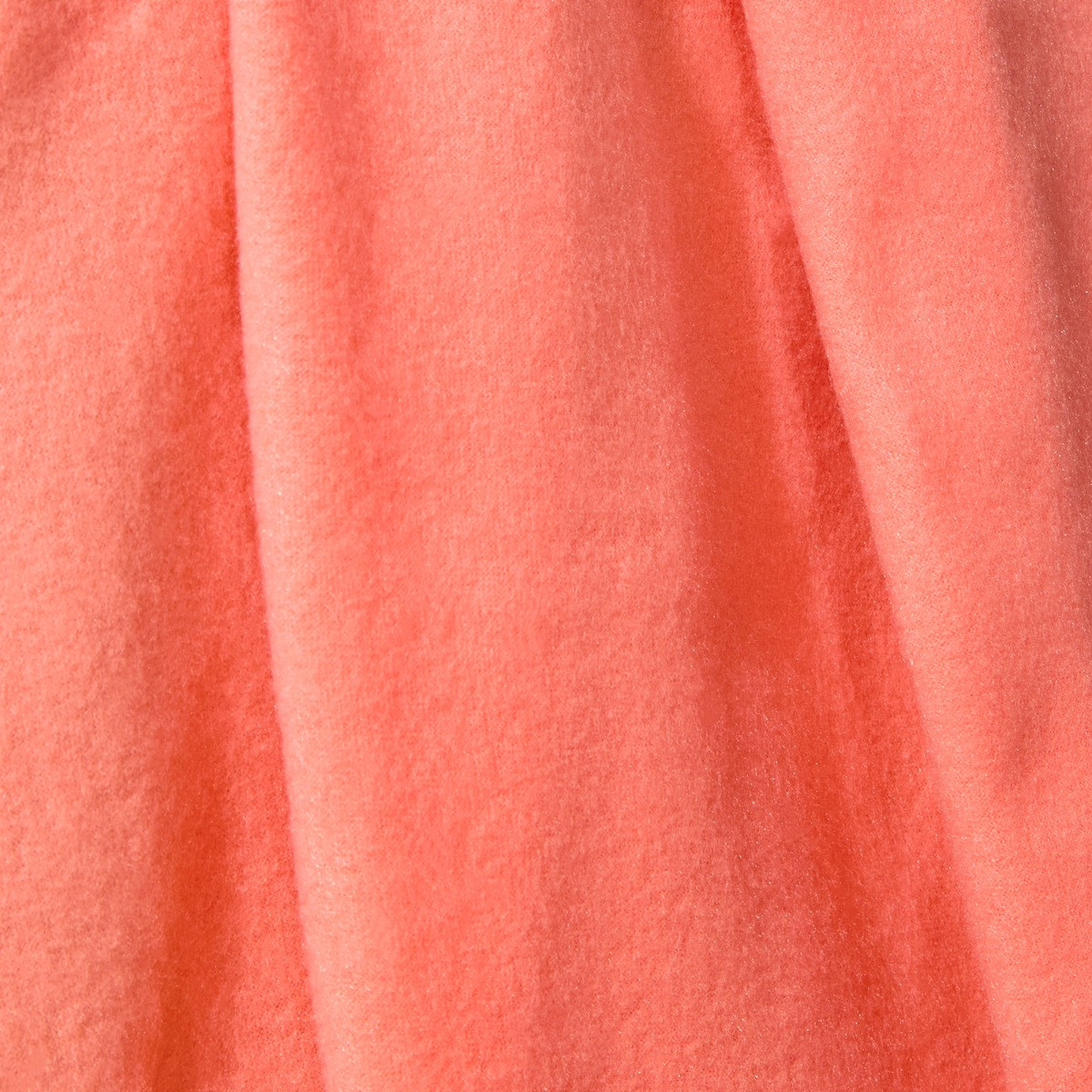 OHS Plain Fleece Throw, Coral - 150 x 200cm>