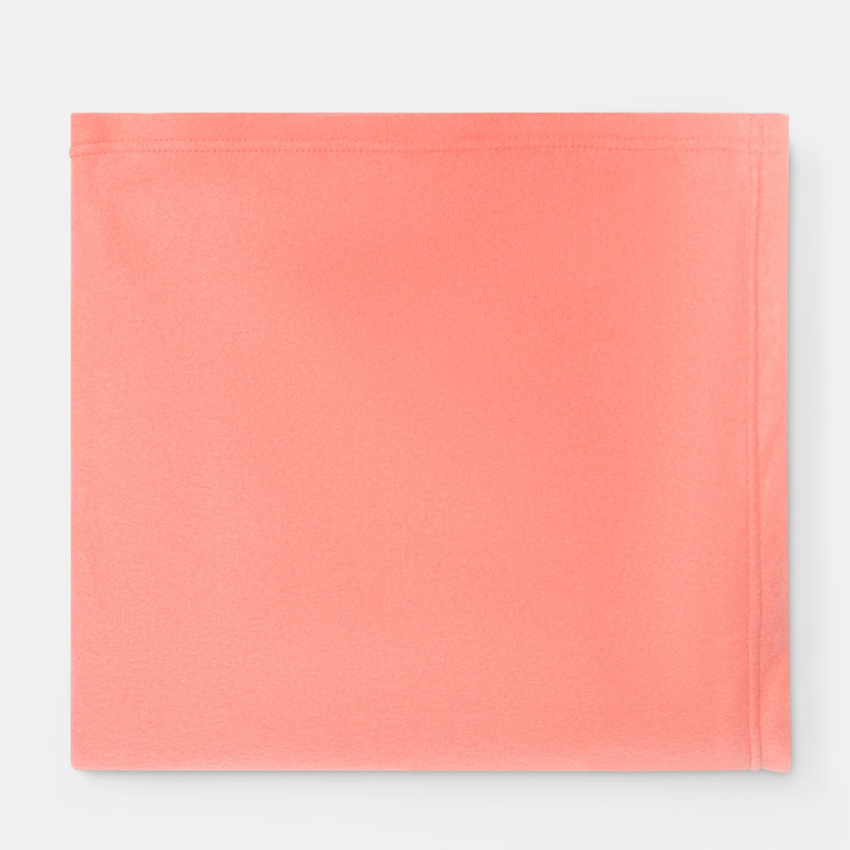 OHS Plain Fleece Throw, Coral - 150 x 200cm>
