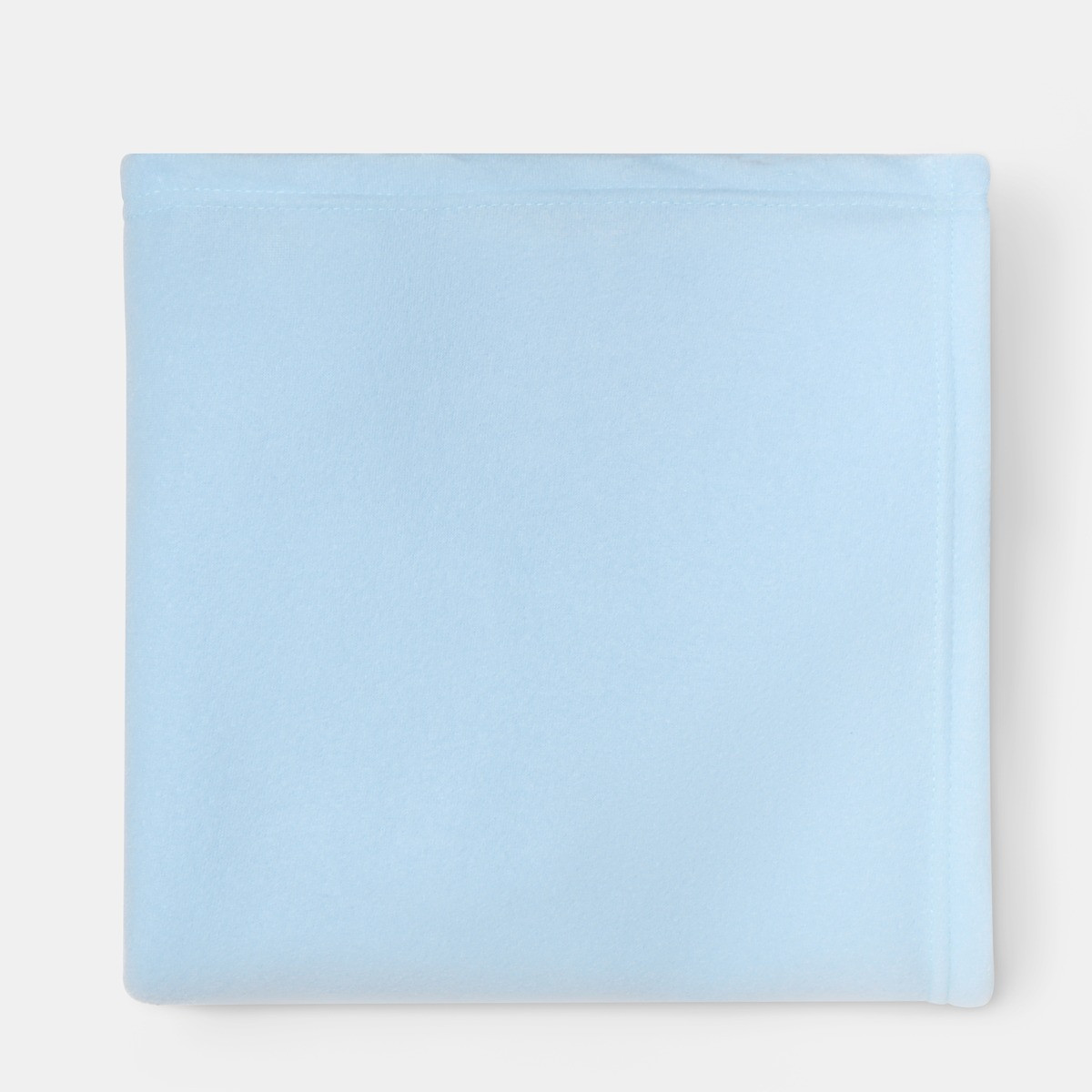 OHS Plain Fleece Throw, Baby Blue - 120 x 150cm>