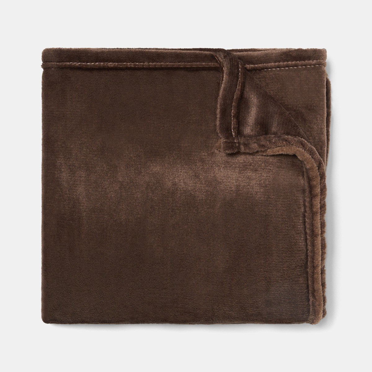 OHS Supersoft Throw - Chocolate>