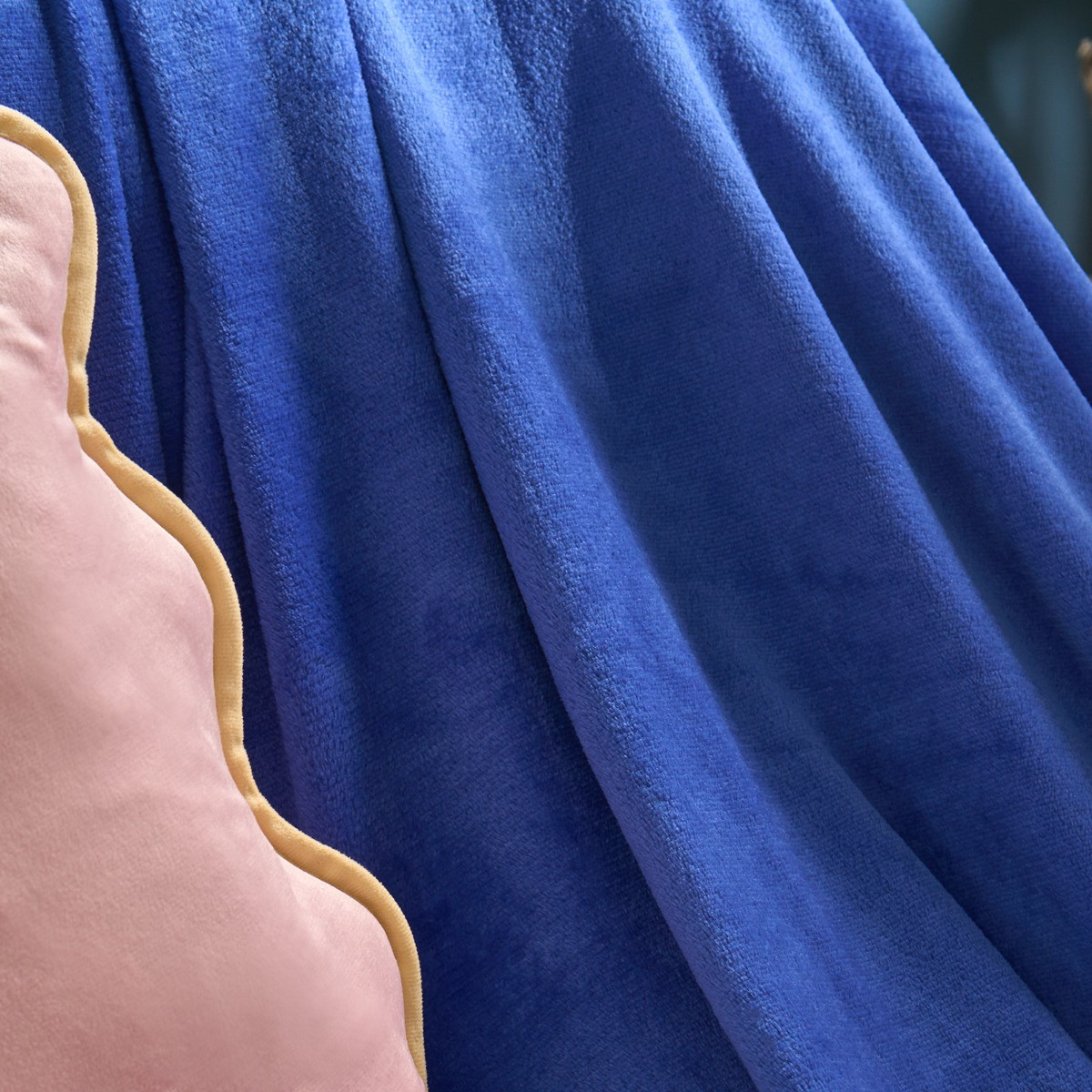 OHS Supersoft Throw - Cobalt Blue>