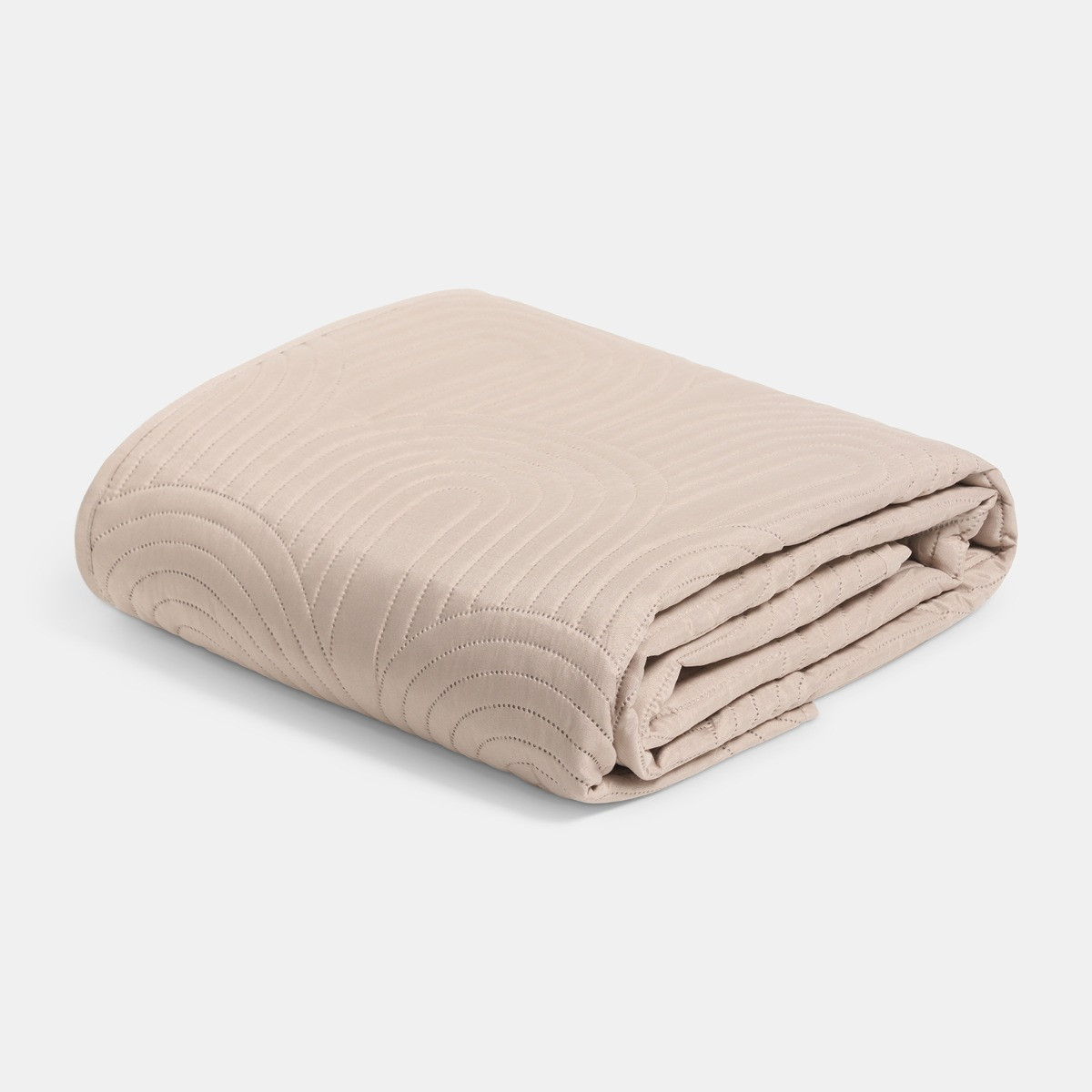 OHS Arches Quilted Throw - Natural>