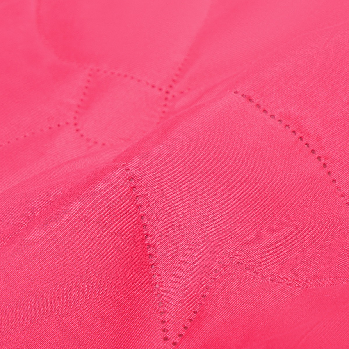 OHS Bow Print Quilted Throw - Hot Pink>