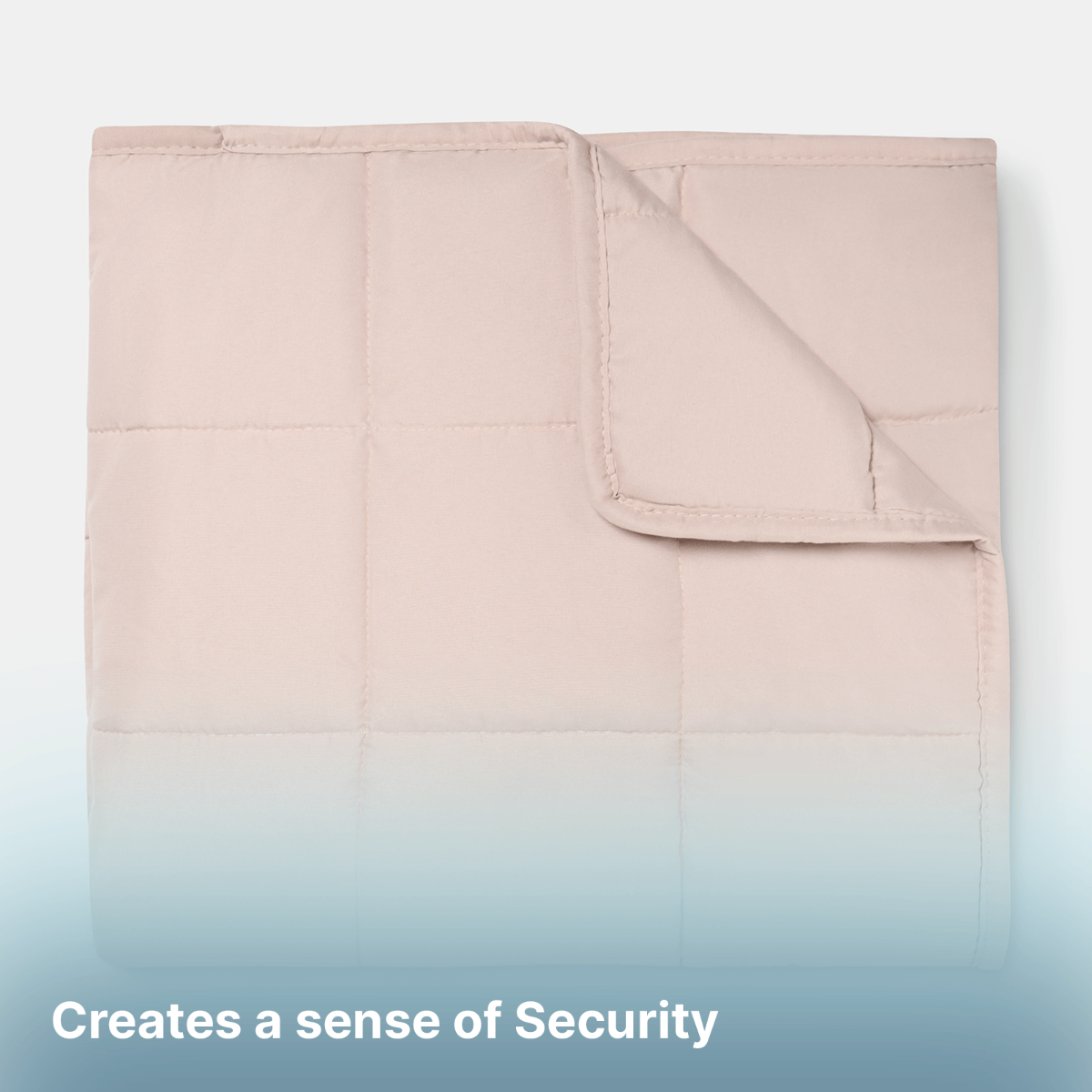 OHS Supersoft Weighted 6kg Blanket, Natural - 125 x 180cm>