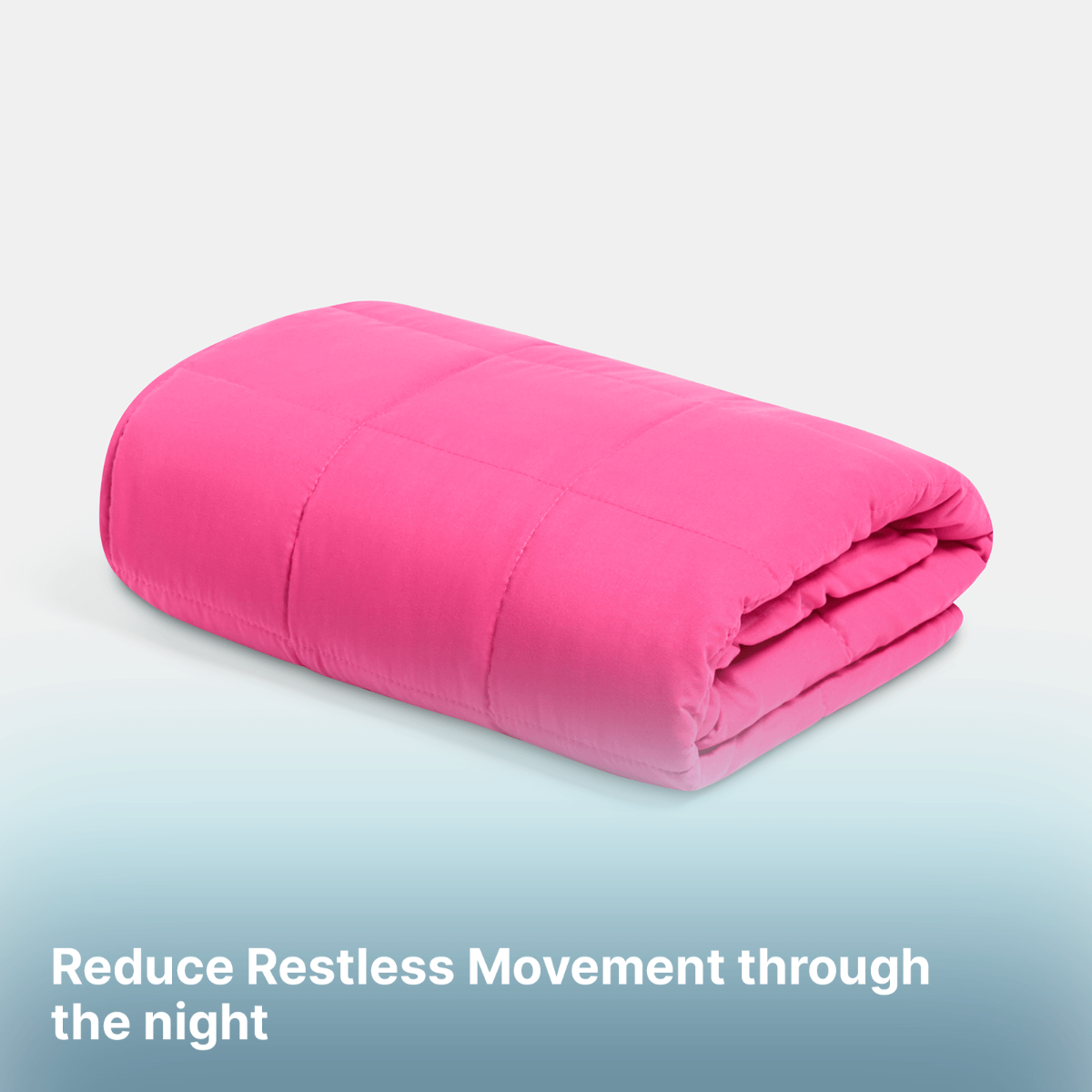 OHS Supersoft Weighted 6kg Blanket, Hot Pink - 125 x 180cm>