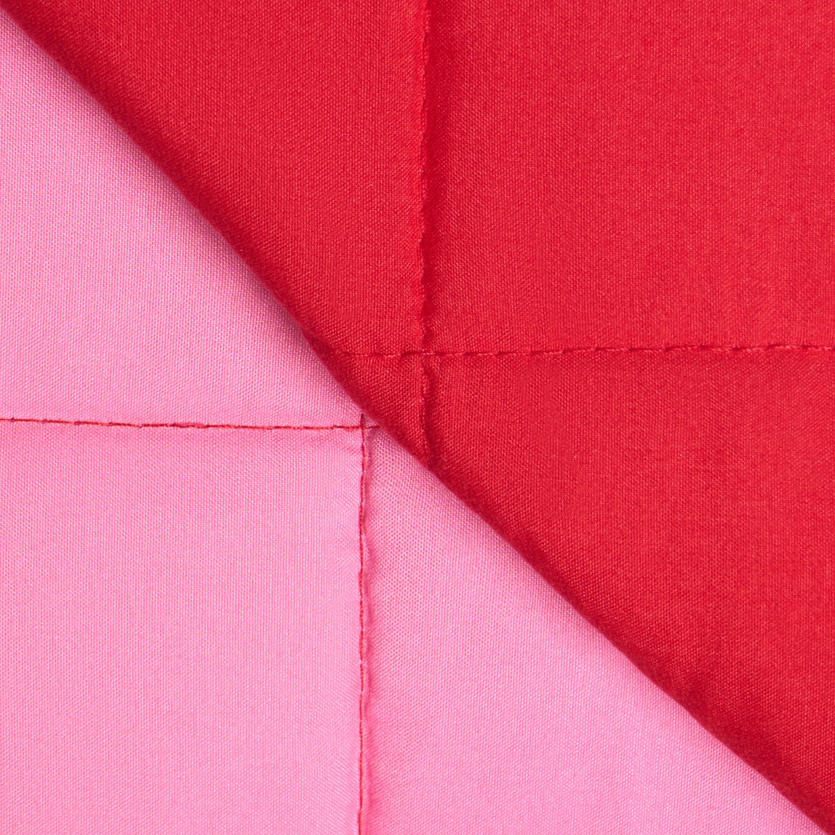 OHS Kids Supersoft Weighted Blanket, Pink/Red - 3kg>