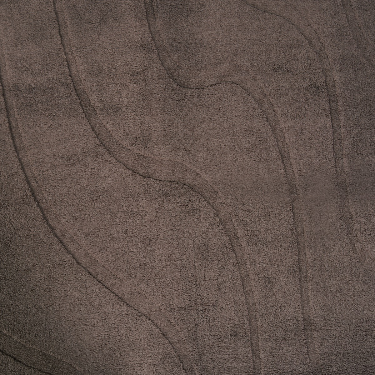 OHS Tufted Contour Rug, Coffee - 80 x 150cm>