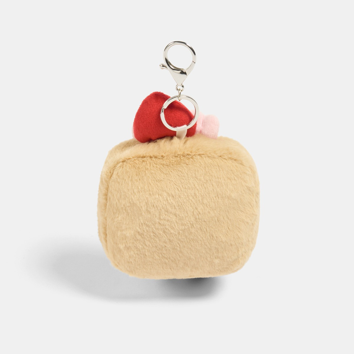 OHS Honey The Waffle Keyring - Natural/Pink>