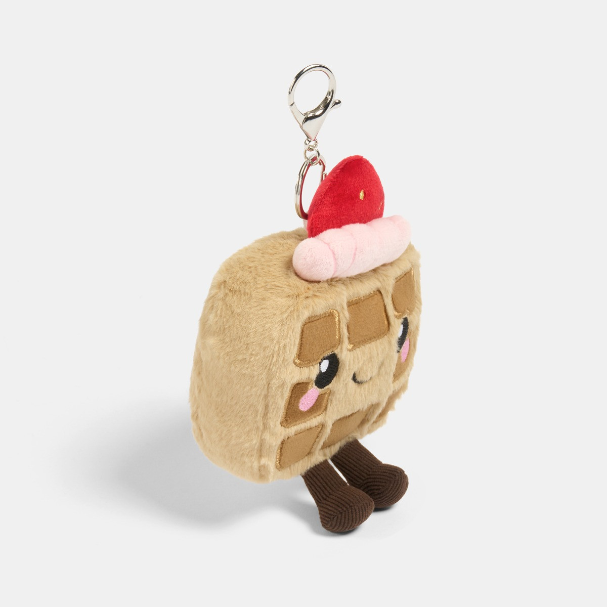 OHS Honey The Waffle Keyring - Natural/Pink>