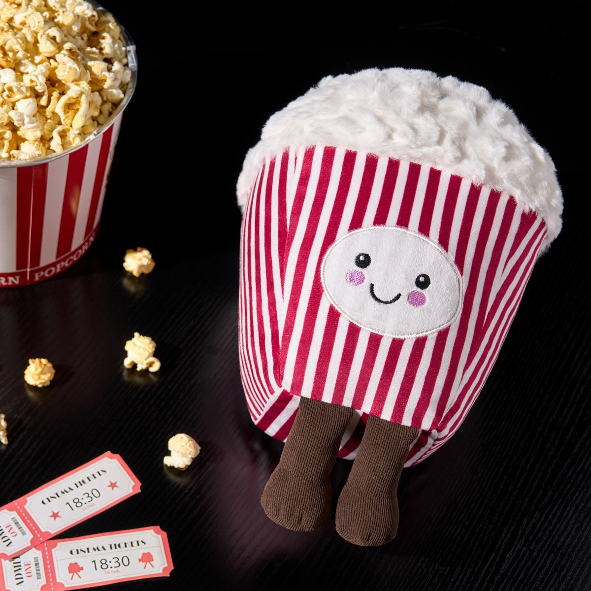 OHS Poppy The Popcorn Cushion - Red>