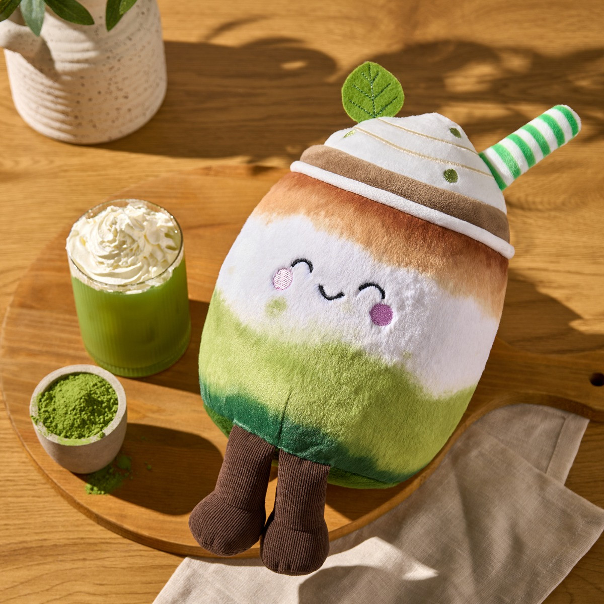OHS Mandy The Matcha Cushion - Green>