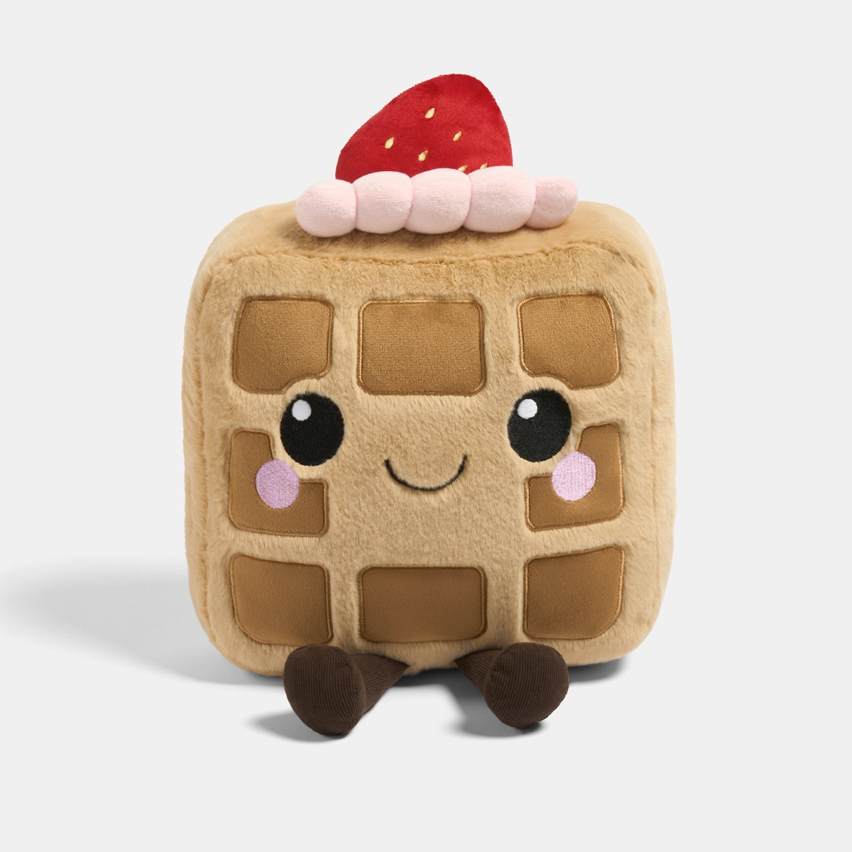 OHS Honey The Waffle Cushion - Natural/Pink>