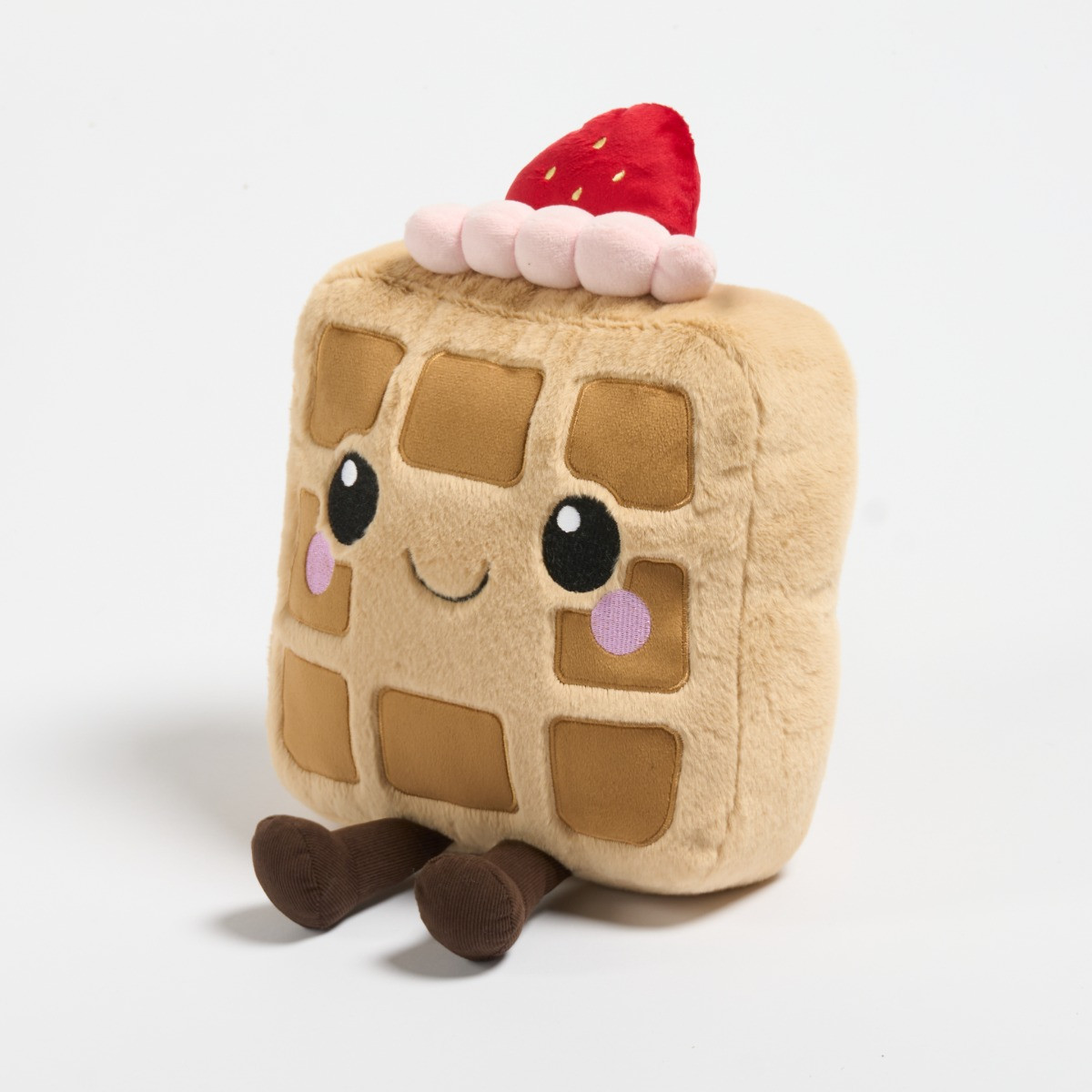 OHS Honey The Waffle Cushion - Natural/Pink>