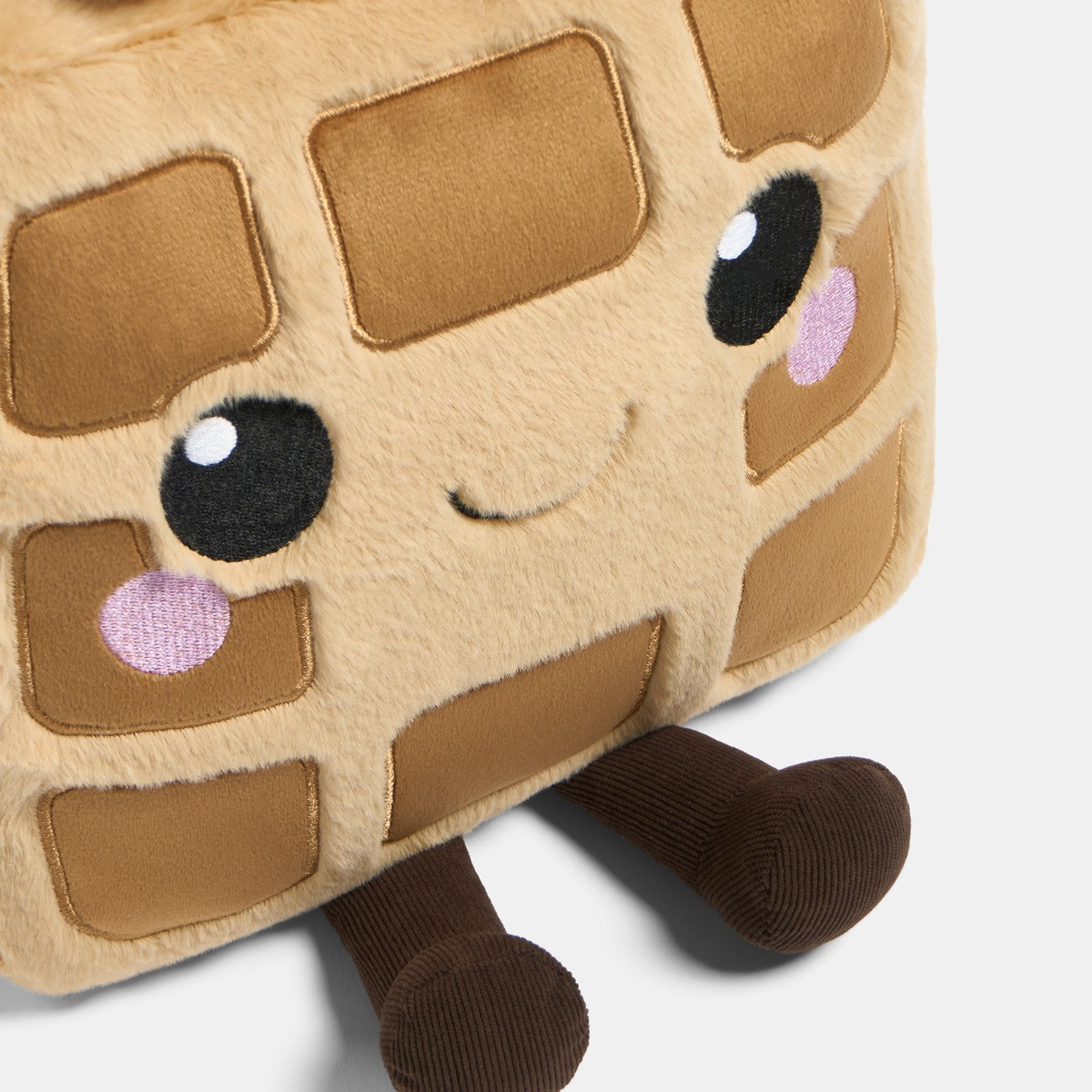 OHS Honey The Waffle Cushion - Natural/Pink>