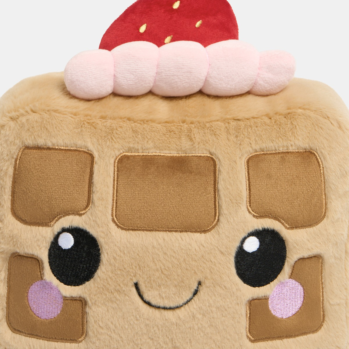 OHS Honey The Waffle Cushion - Natural/Pink>