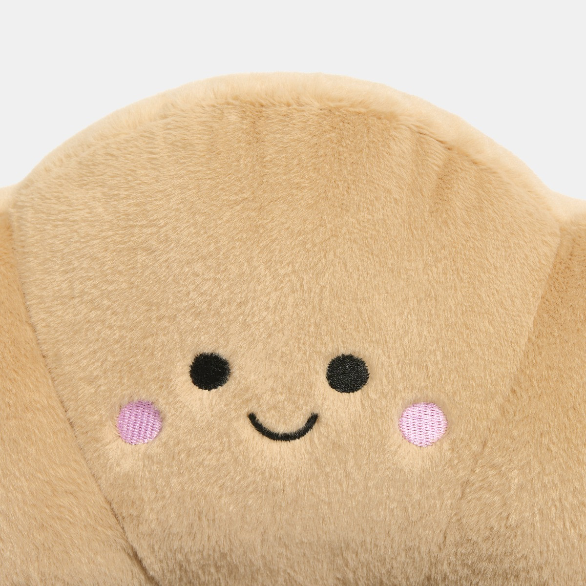 OHS Claude The Croissant Cushion - Brown>