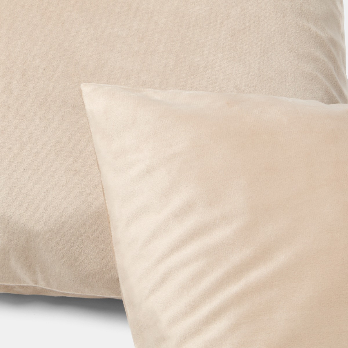 OHS Matte Velvet Cushion Covers - Natural>