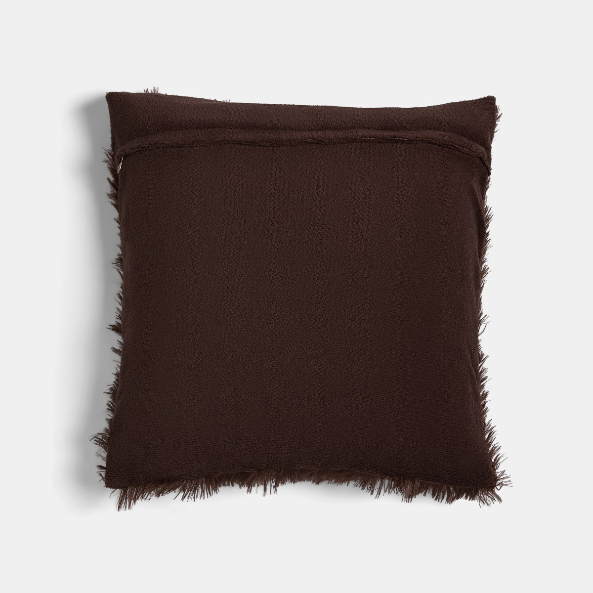 OHS Fluffy Cushion Covers - Chocolate>