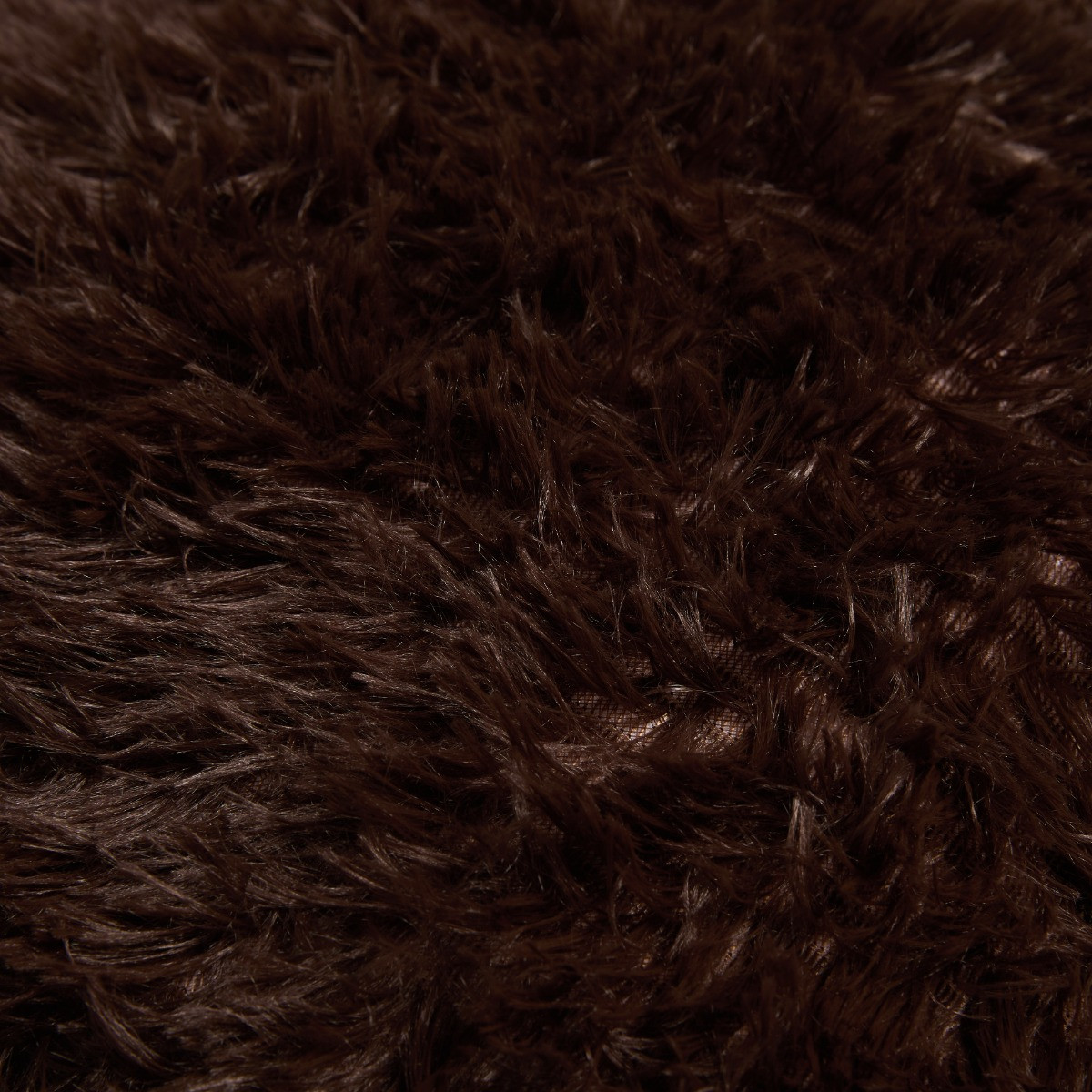 OHS Fluffy Cushion Covers - Chocolate>
