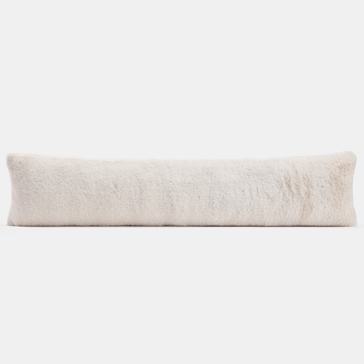 OHS Faux Fur Draught Excluder - Natural>