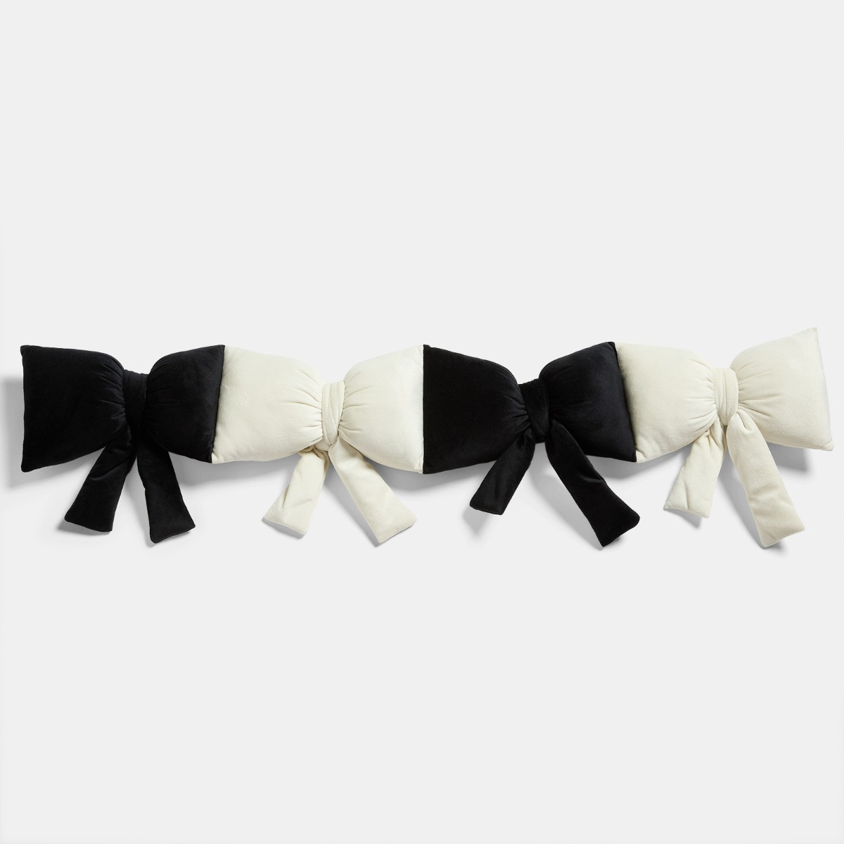 OHS Bow Shaped Draught Excluder - Monochrome>