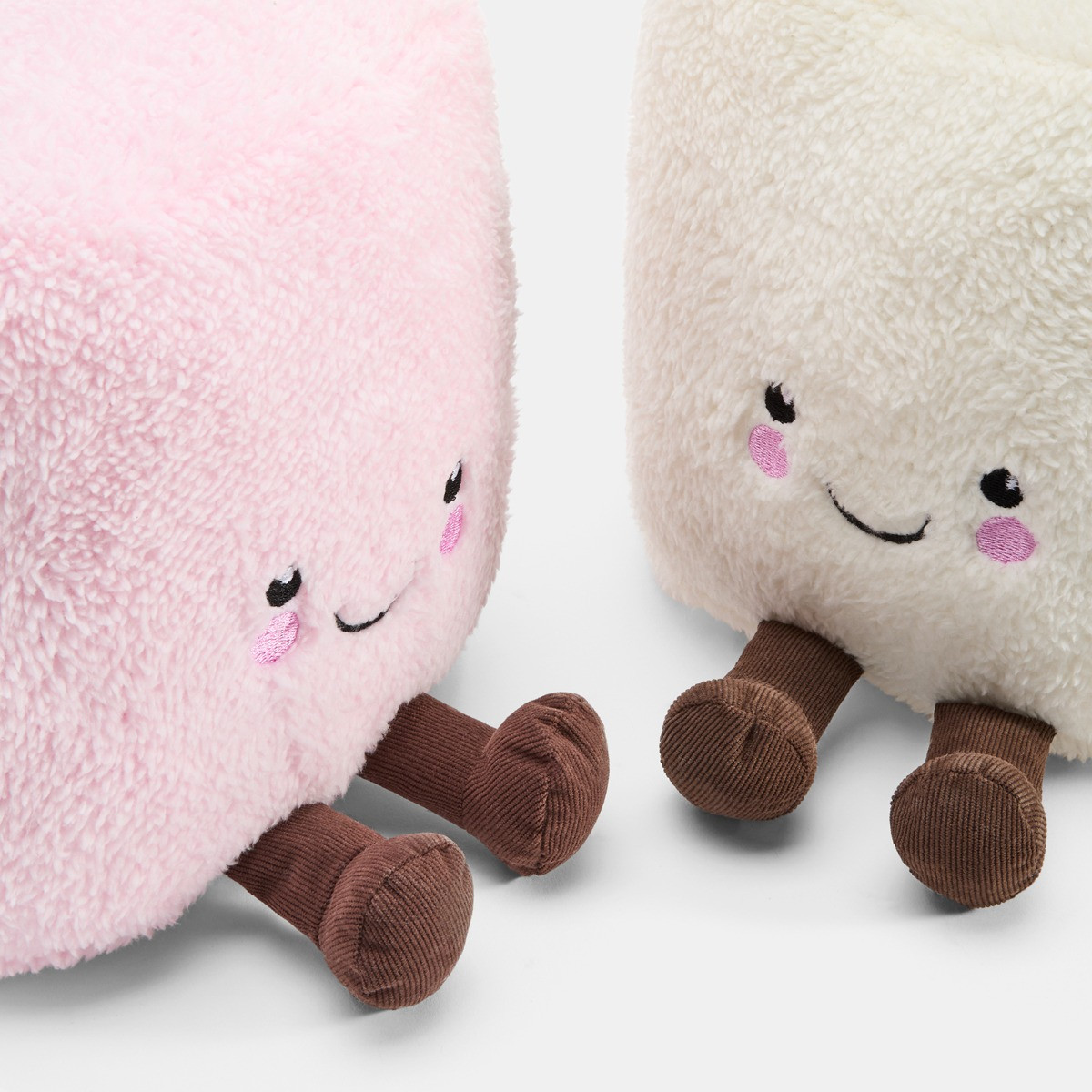 OHS Cotton & Candy Marshmallow Cushion - Pink/White>