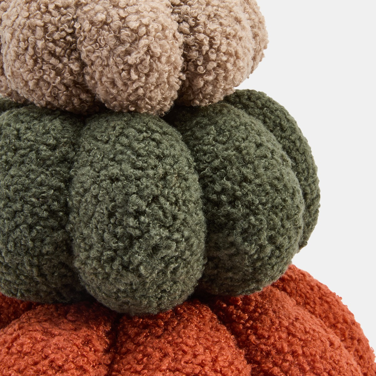 OHS Pumpkin Stack Shaped Cushion - Multi>