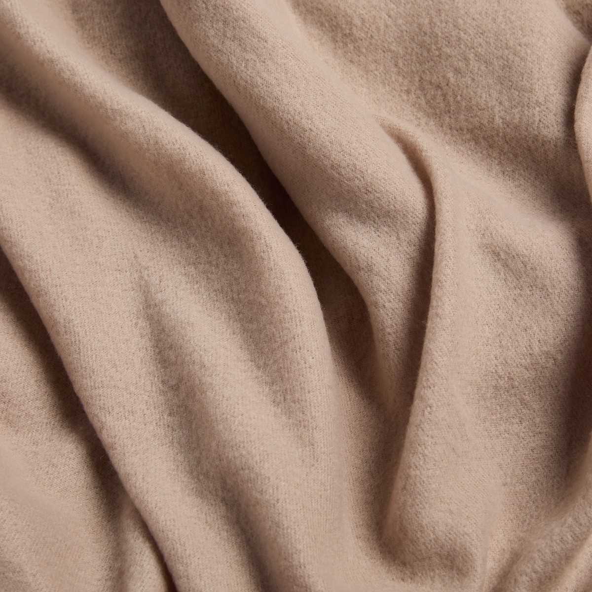 OHS Plain Fleece Throw - Mink>
