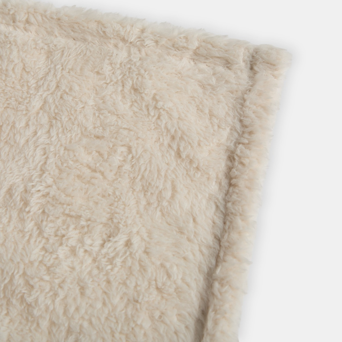 OHS Teddy Fleece Throw - Cream>