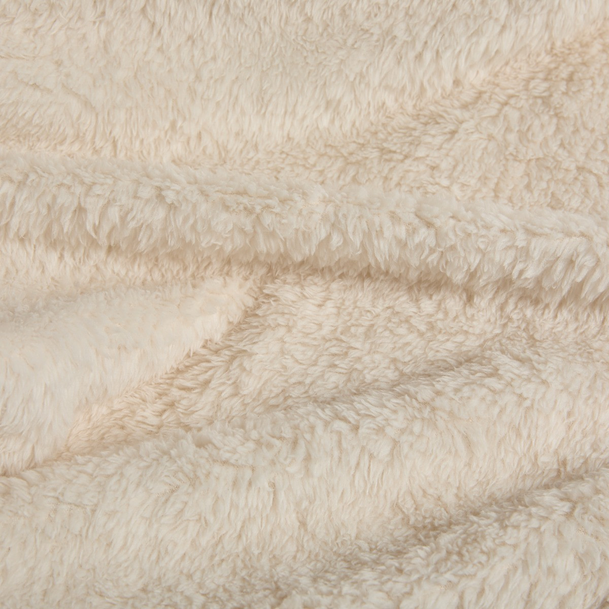 OHS Teddy Fleece Throw - Cream>
