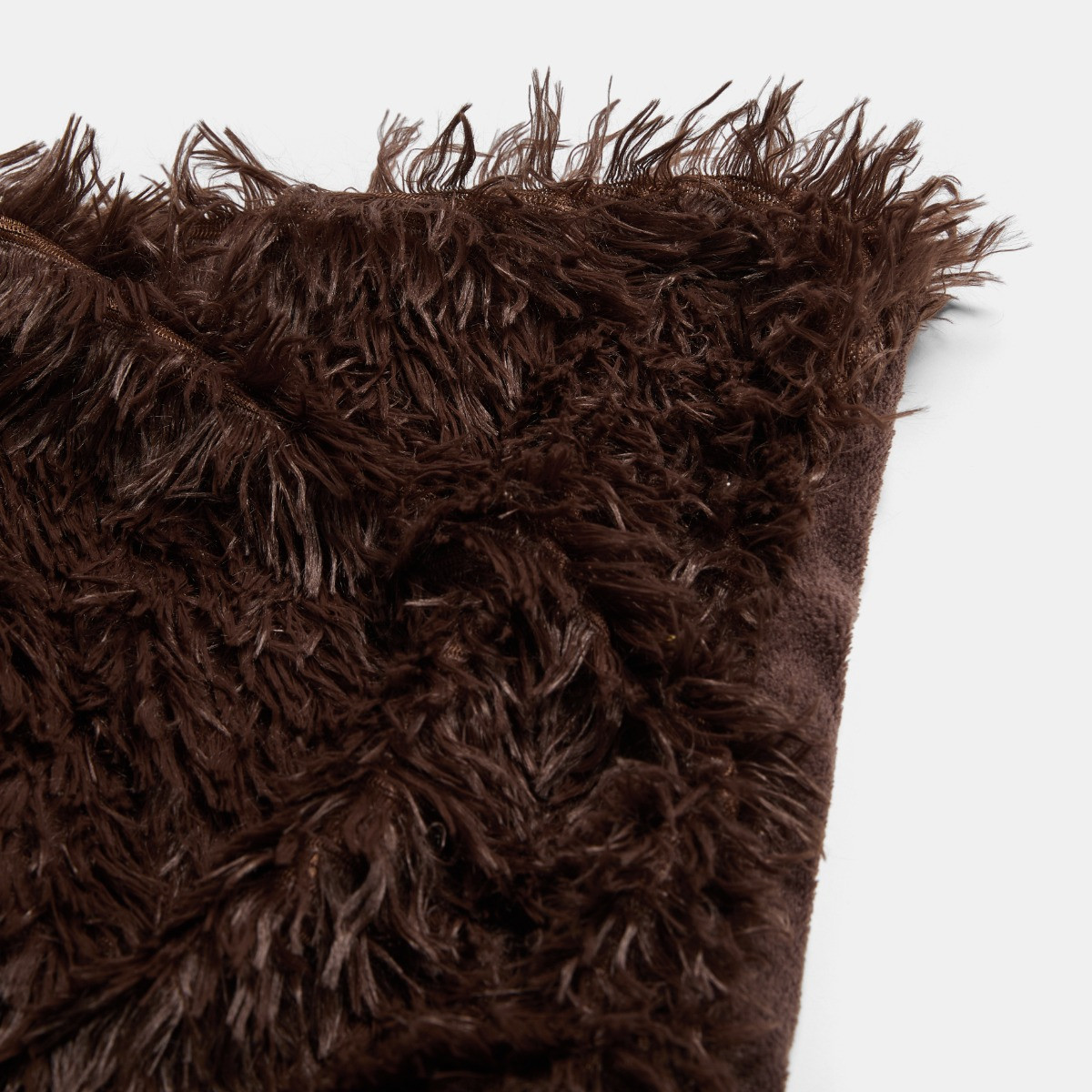 OHS Fluffy Fleece Throw - Chocolate>
