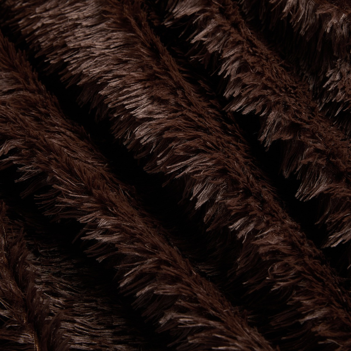 OHS Fluffy Fleece Throw - Chocolate>