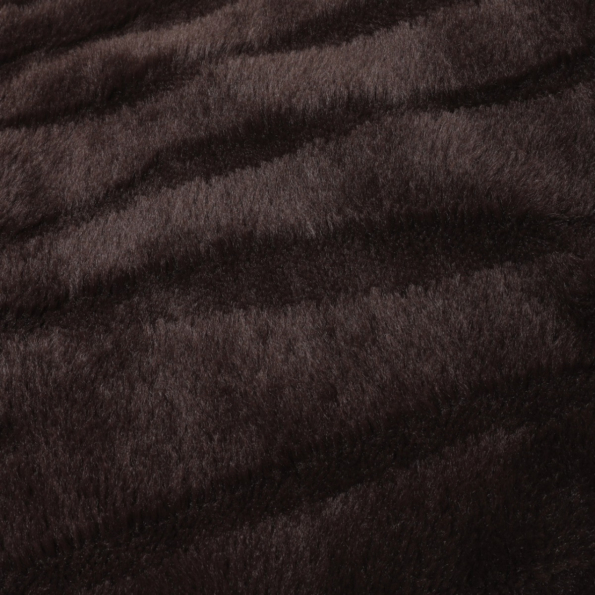 OHS Carved Faux Fur Throw - Coffee>