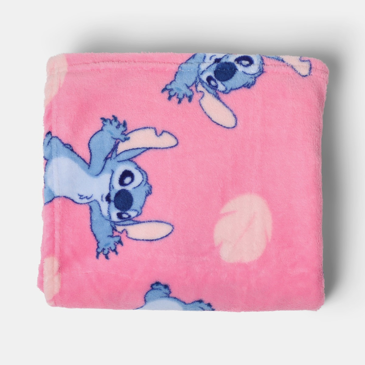 OHS Stitch & Angel Printed Throw - Pink>