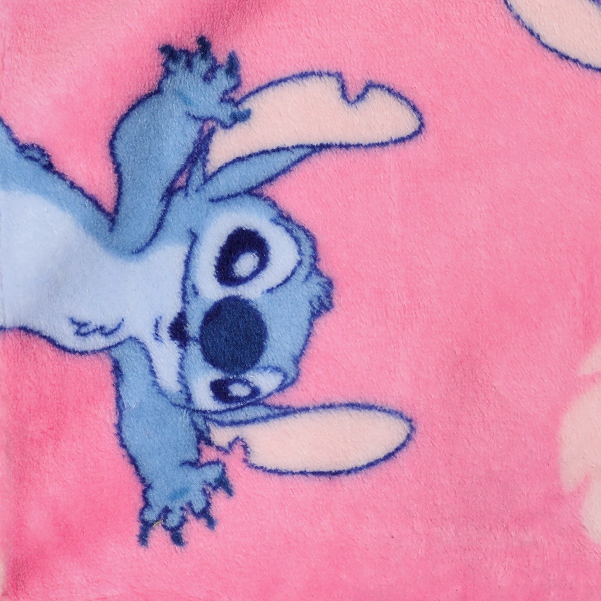 OHS Stitch & Angel Printed Throw - Pink>