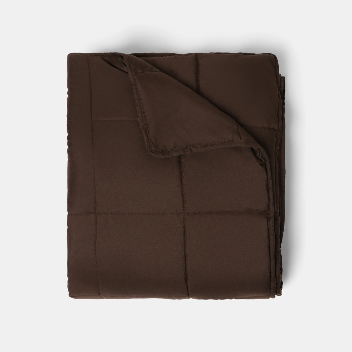 OHS Supersoft Weighted Blanket - Chocolate>