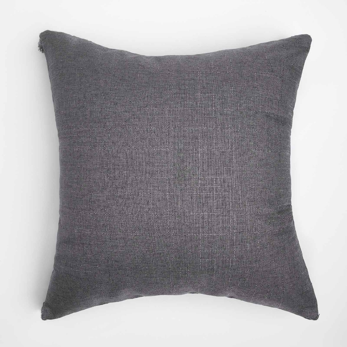 Dreamscene 4 pack Tassel Cushion Covers - Charcoal>