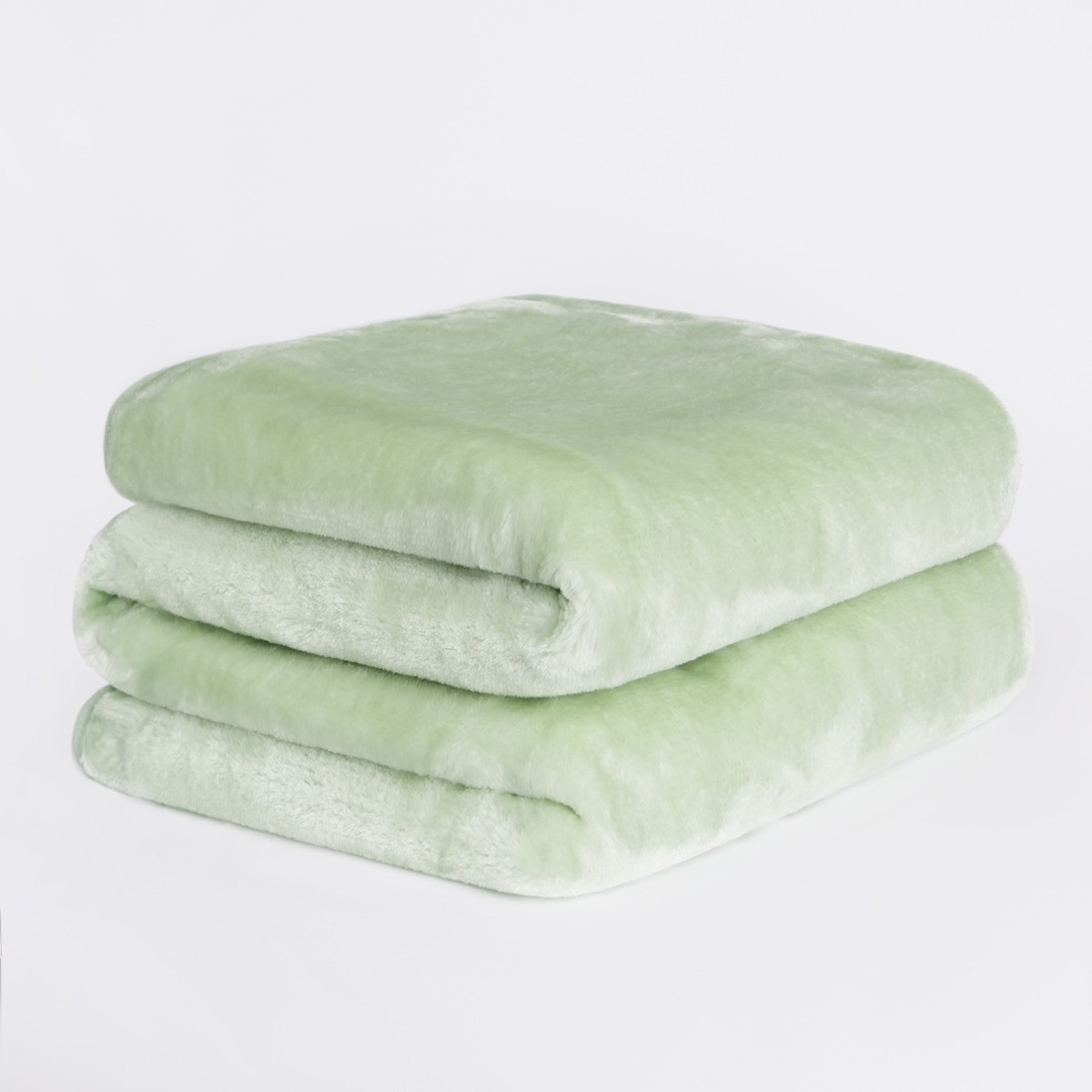 Dreamscene Faux Fur Mink Throw Sage