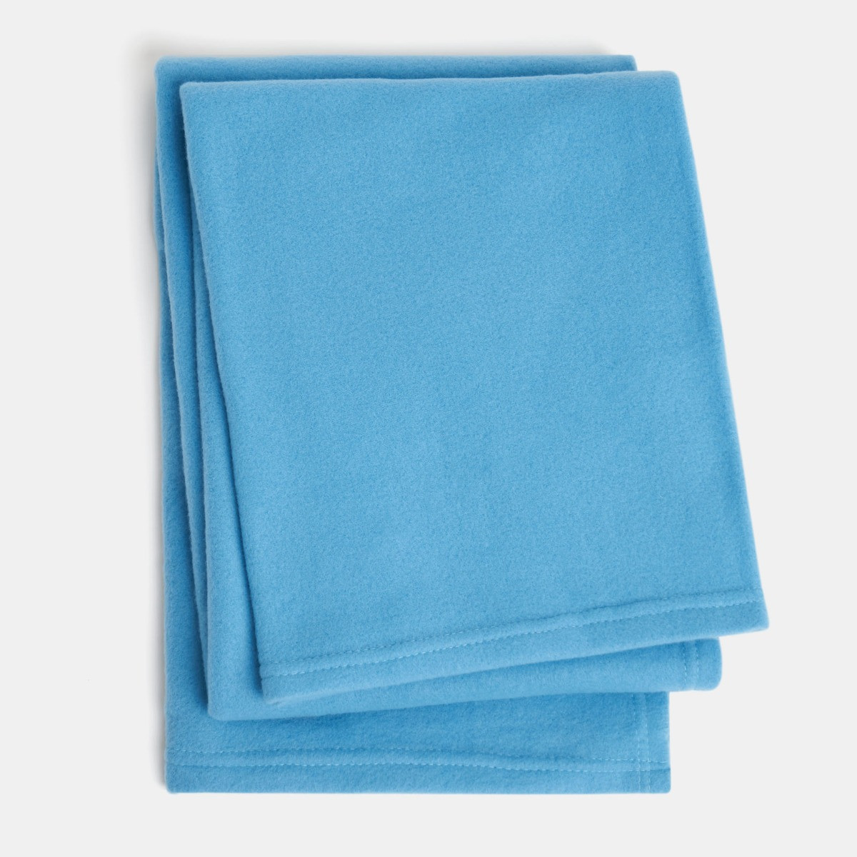 Dreamscene by OHS Plain Fleece Throw Blanket, Sea Blue - 60 x 80 inches>