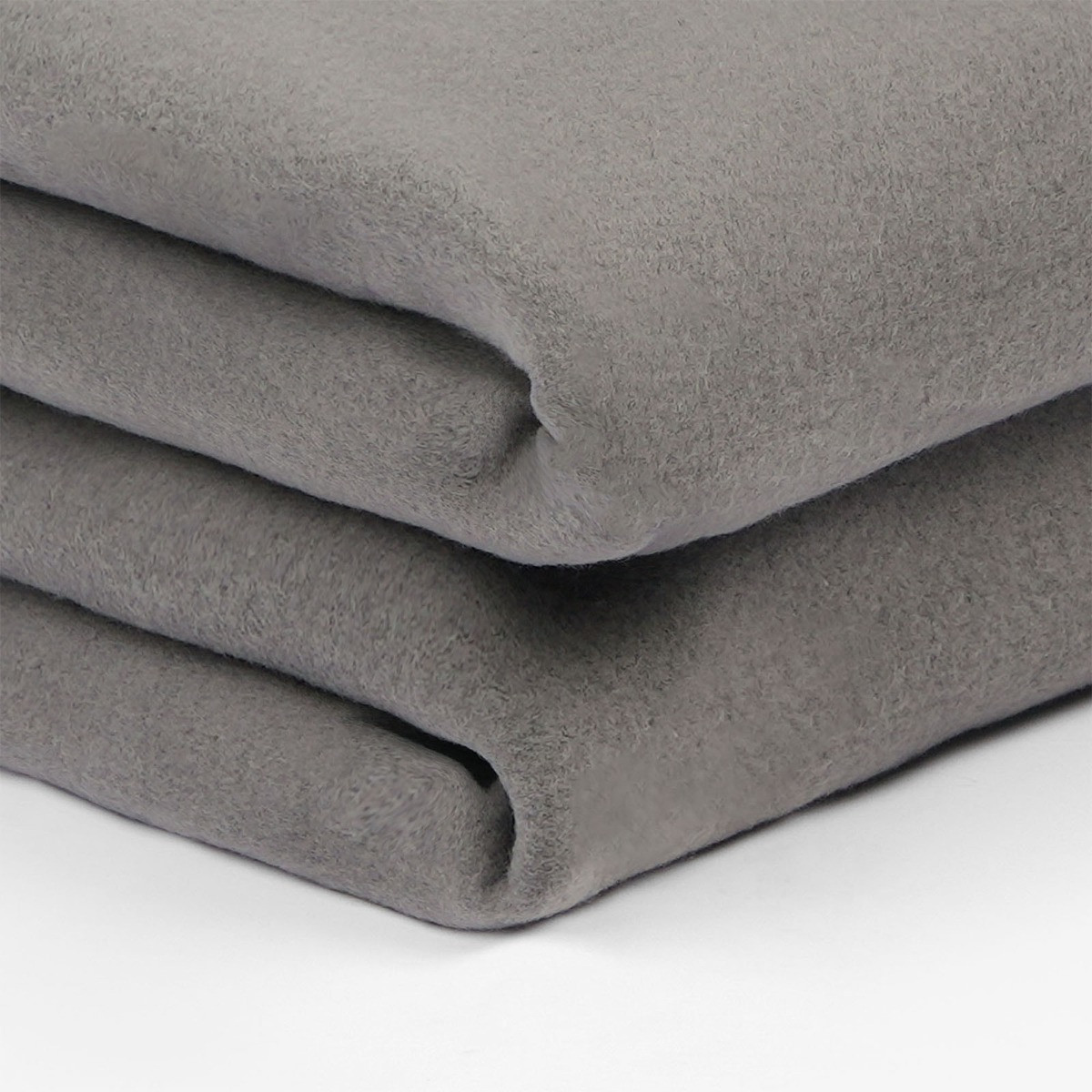 OHS Plain Fleece Throw, Charcoal - 150 x 200cm>