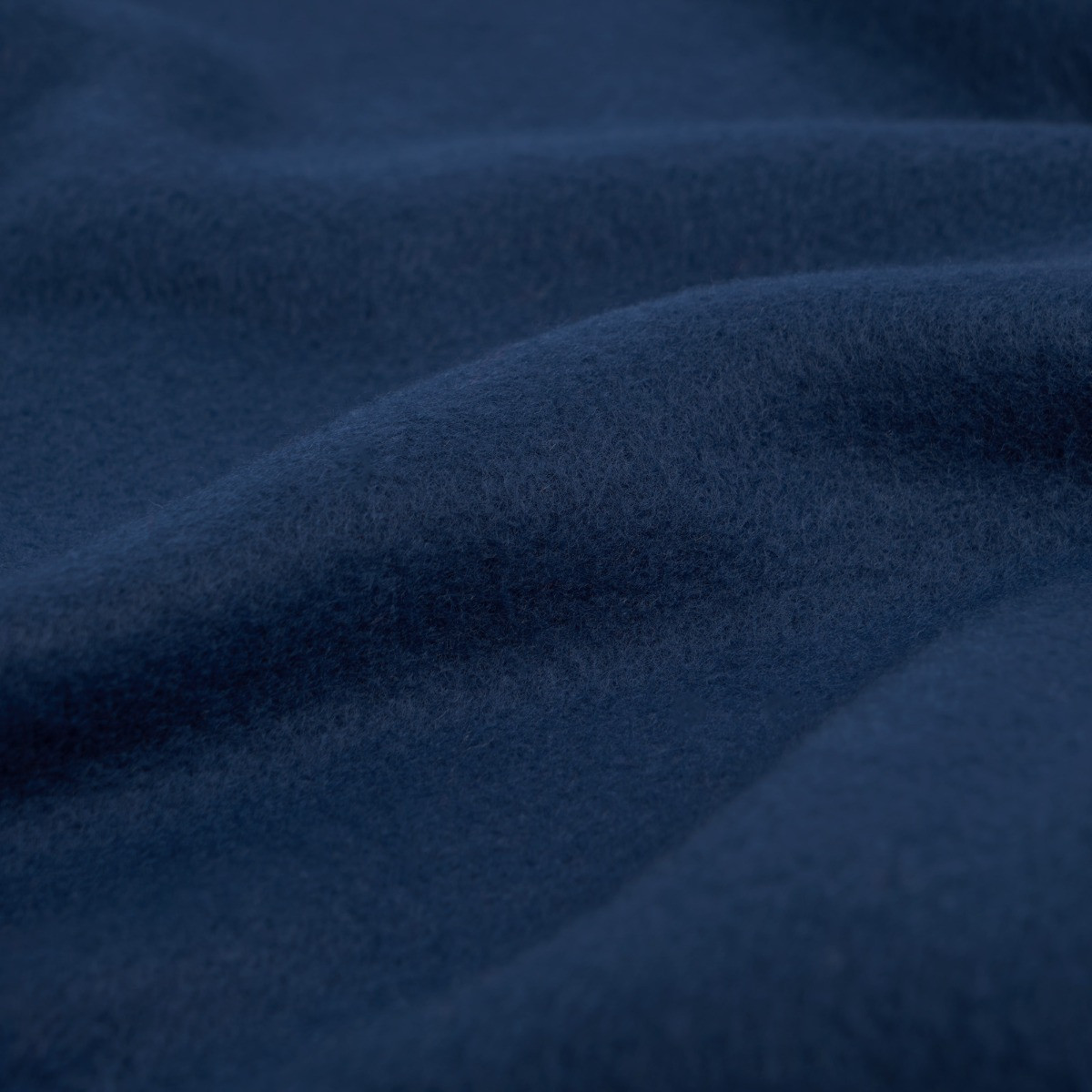 OHS Plain Fleece Throw, Navy - 120 x 150cm>
