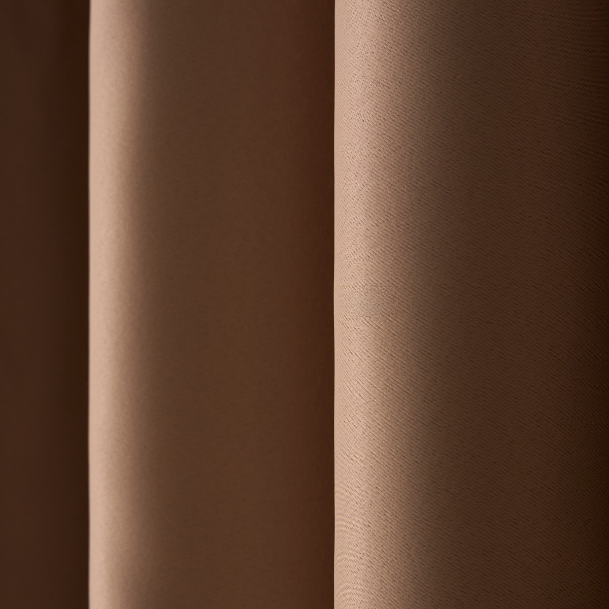 OHS Eyelet Blackout Curtains, Beige - 168 x 183 cm (66" x 72")>