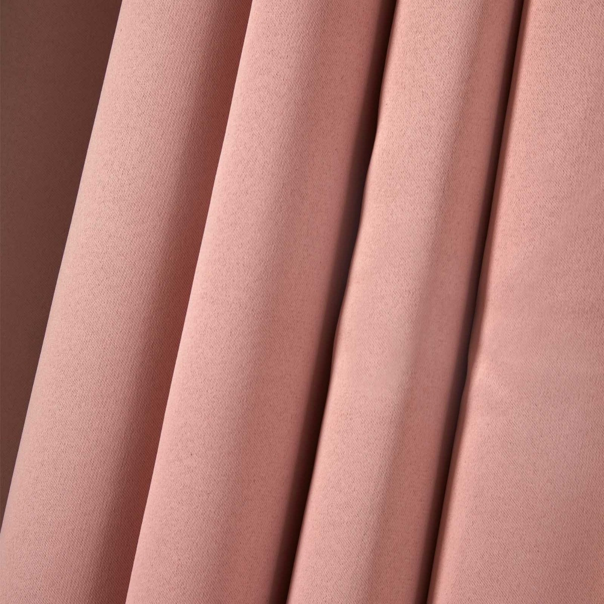 Dreamscene Pencil Pleat Blackout Curtains - Blush Pink, 66" x 54">