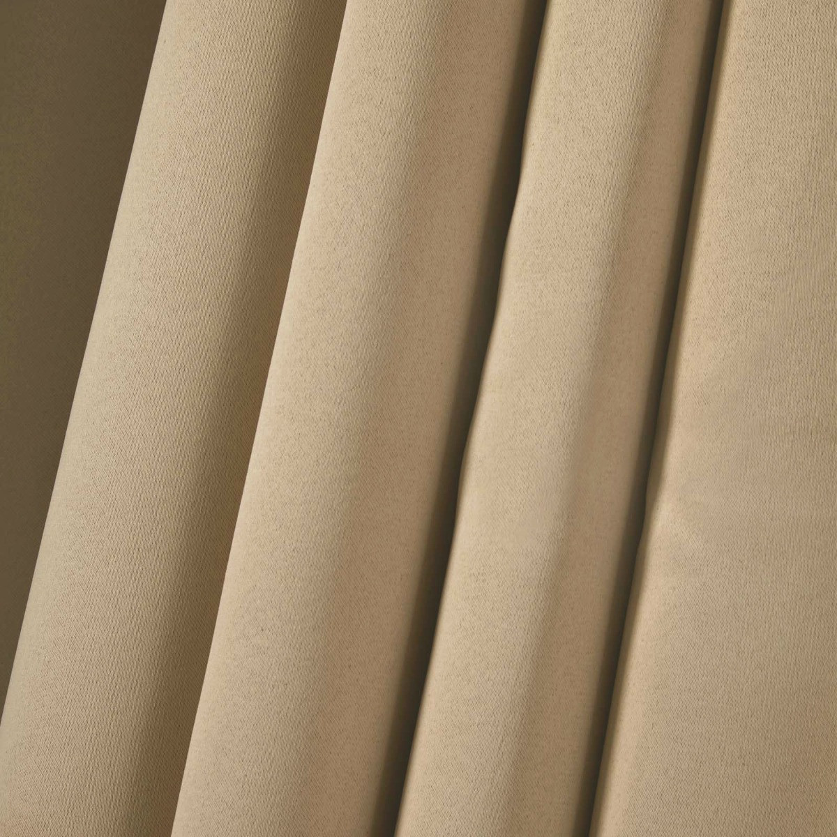 OHS Pencil Pleat Blackout Curtains - Sand>