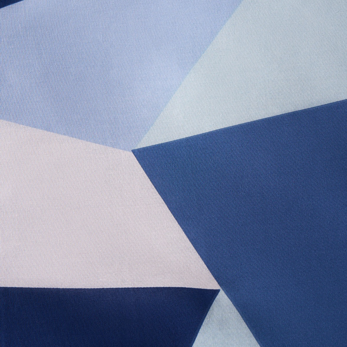 OHS Shapes Duvet Cover Set, Navy - Single>