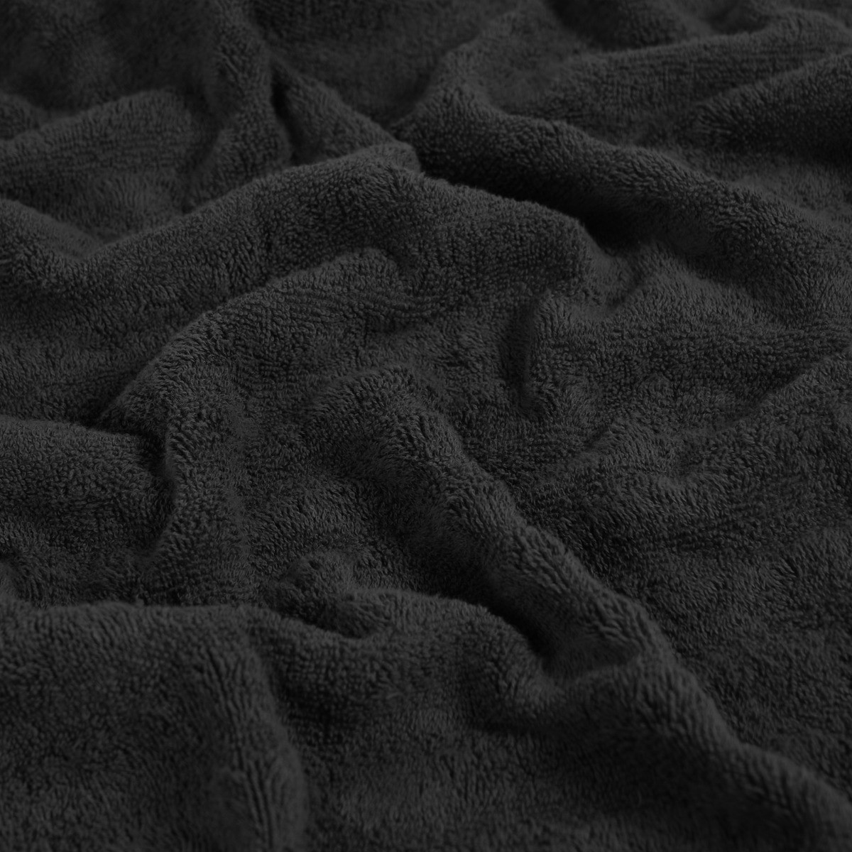 OHS 100% Cotton 2 Piece Jumbo Ribbed Stripe Bath Sheets - Grey>